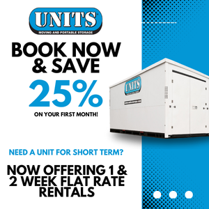 Portable Storage Units, Moving & Pack-Out Services!