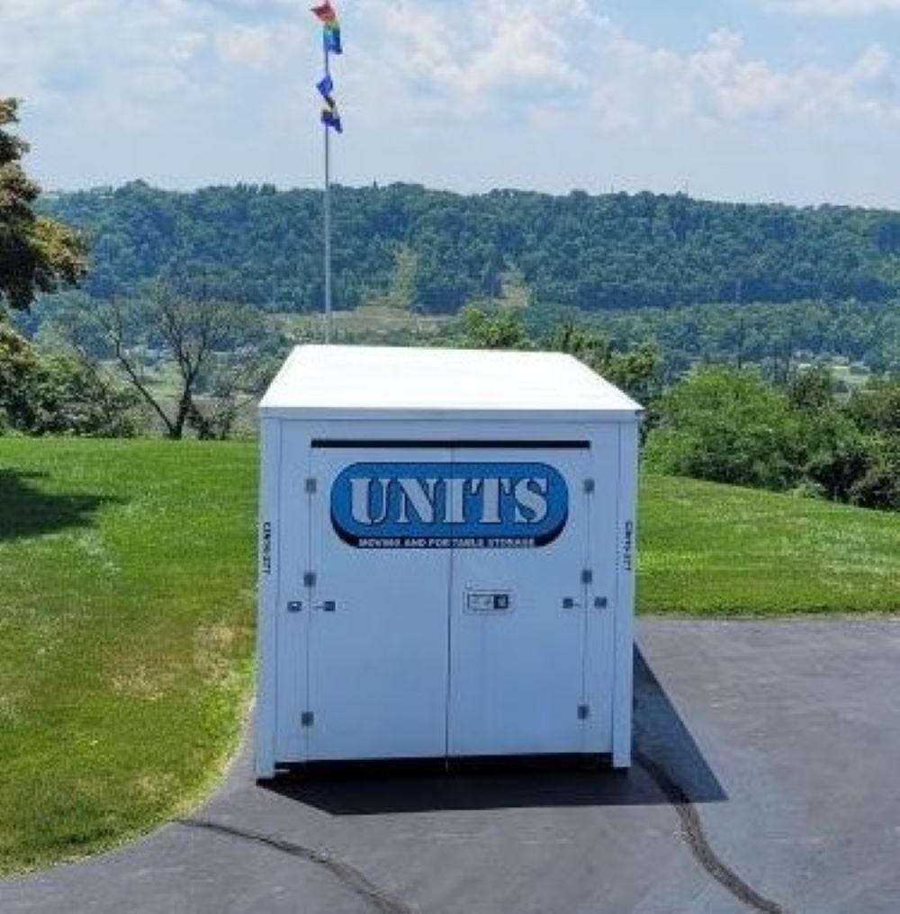 UNITS Moving and Portable Storage of Cincinnati container.