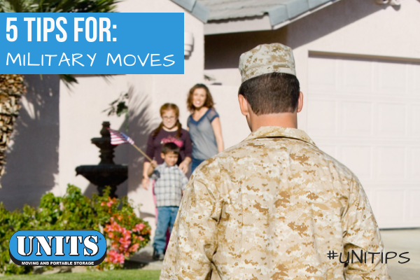 5 Tips for Military Moves