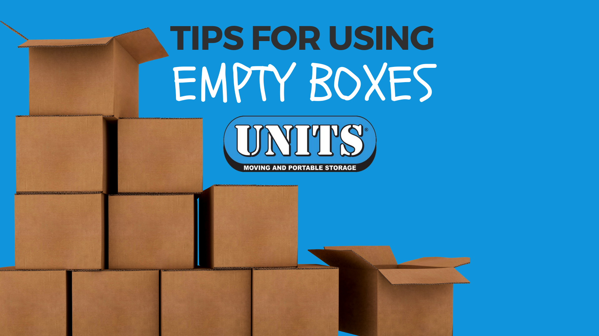 Tips for Using Empty Boxes