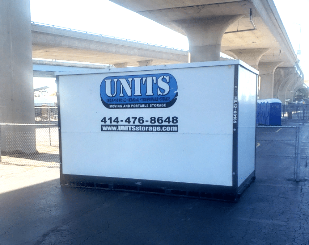 UNITS Moving and Portable Storage container.