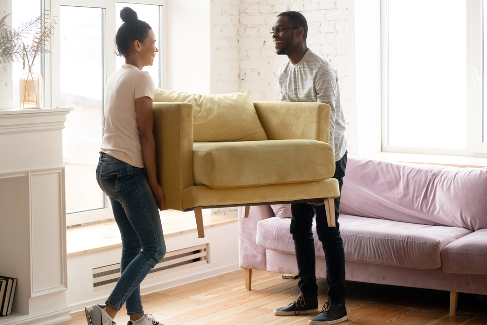 Storing Furniture with Portable Storage Containers in Nashville, TN