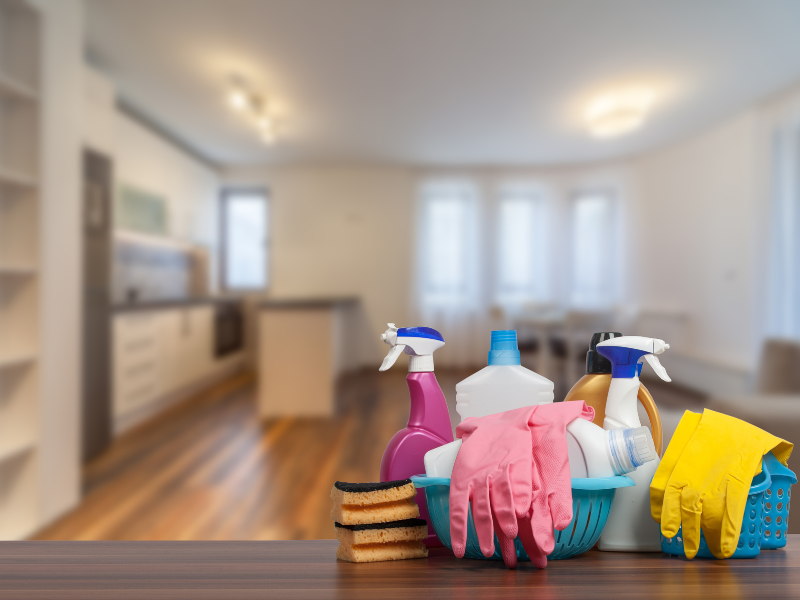 How to Clean Your New Home