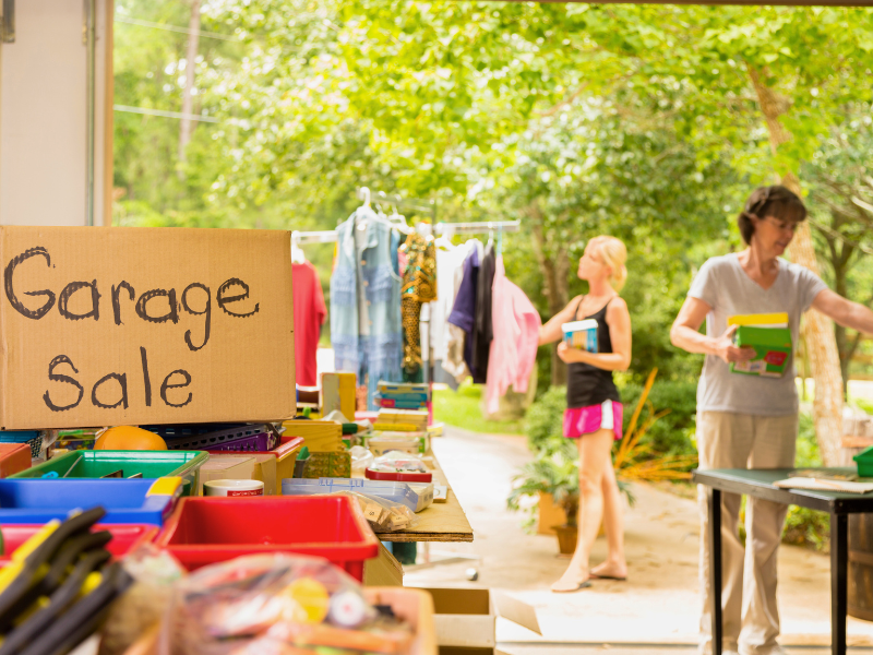 10 Reasons to Host a Garage Sale