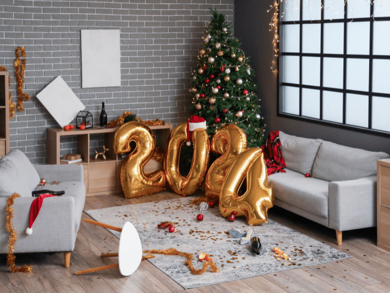 How to Clean Your House After the Holiday Season